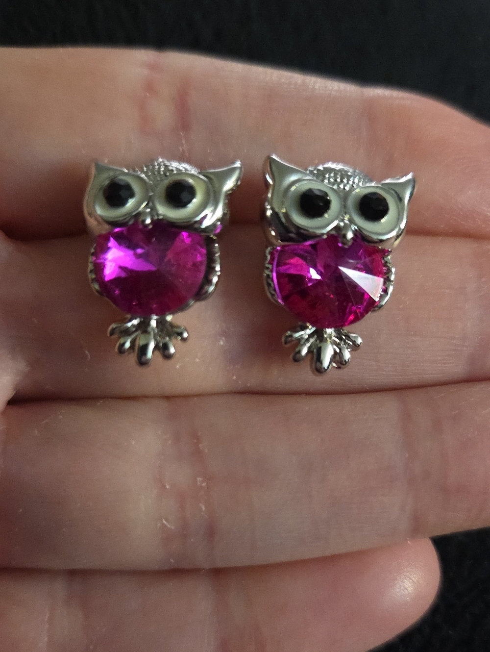 NEW - Earrings -  owls